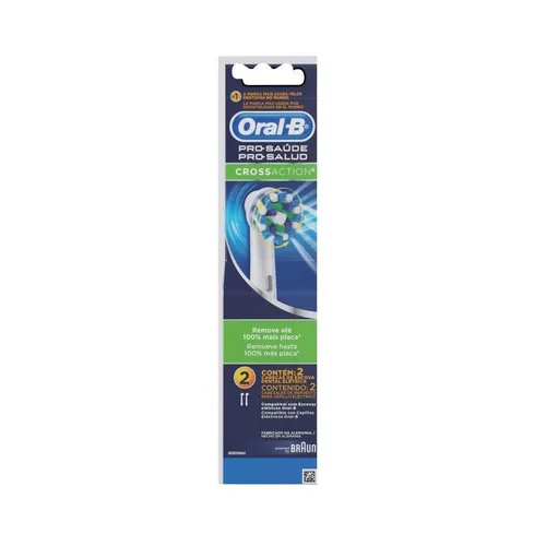Refil Escova Dental Oral B Eletrica Pro Saude 2x1