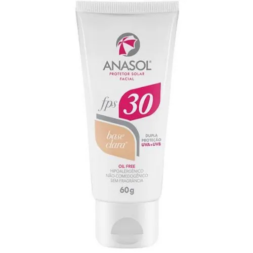 Anasol Prot. Solar Facial Fps 30 Base Clara - 60g