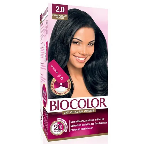 Tintura Biocolor Mini Kit 2.0 Preto Azulado Incrivel 1x1
