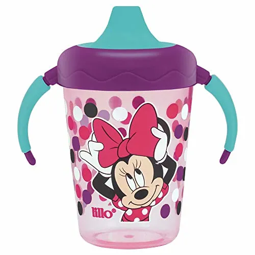 Caneca Antivazamento Aprend Disney Lilas 207ml Lillo