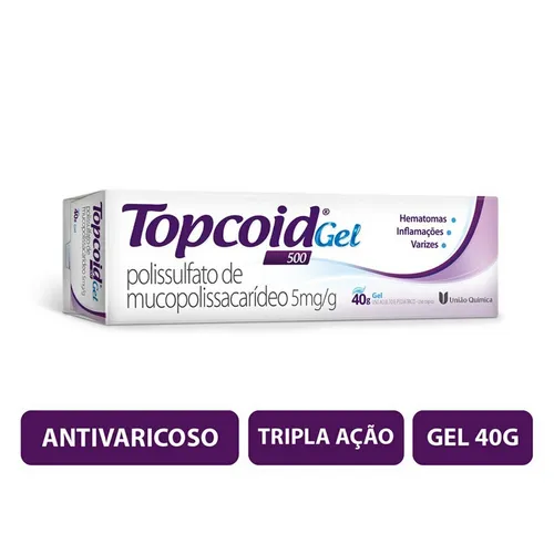 Topcoid 5mg/G Gel Derm 40g