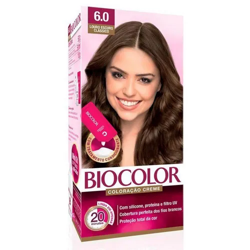 Tintura Biocolor Mini Kit 6.0 Louro Escuro Classico 1x1