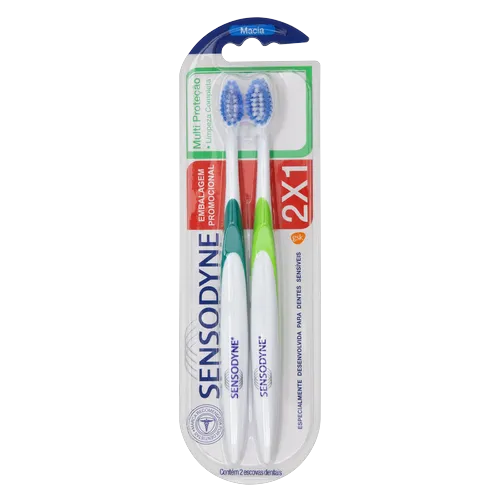 Escova Dental Sensodyne Multi Proteção C/2