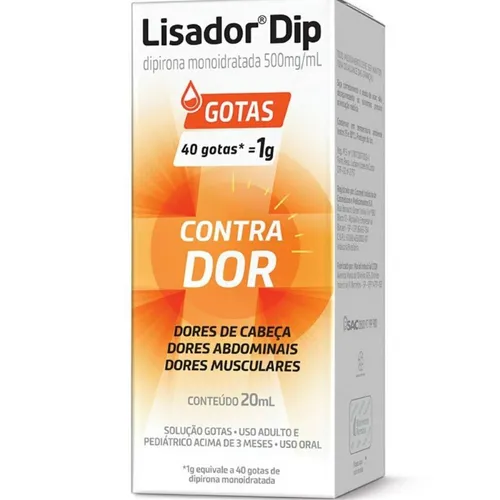 Lisador Dip Gts 20ml
