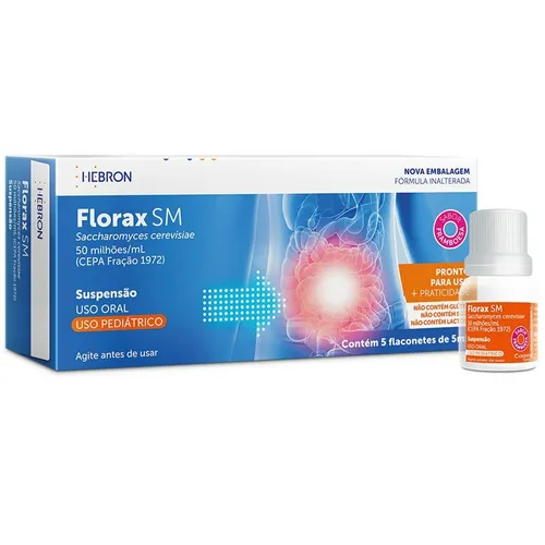 Florax Ped 5flac 5ml