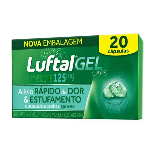 Luftal Gel 125mg 20cap Gel
