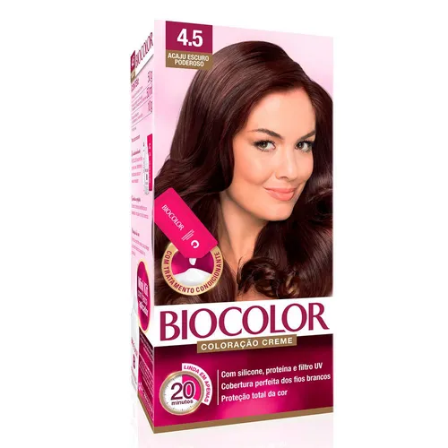 Tintura Biocolor Mini Kit 4.5 Acaju Escuro 1x1