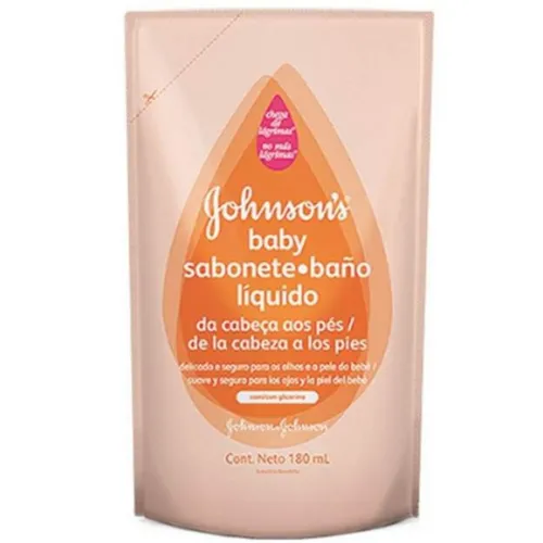Sab Liq Johnsons Baby C/P 180m