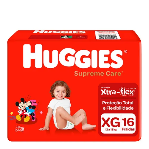 Fr Huggies Sup Car Jumbo Xg 16