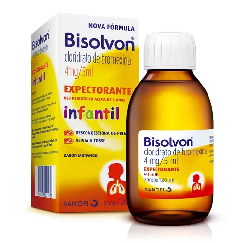 Bisolvon 4mg/5ml Xpe Ped 120ml