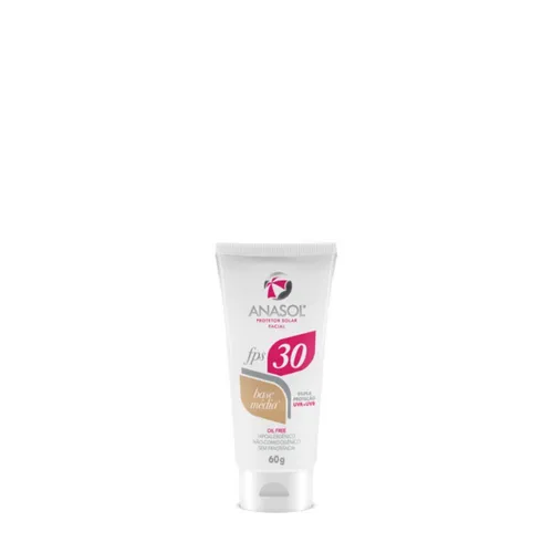 Anasol Prot Solar Facial Fps 30 Base Media - 60g