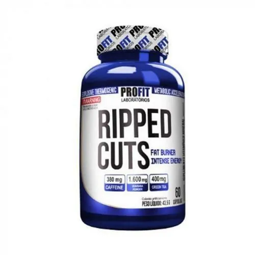 Ripped Cuts Pote 60 Capsulas 42 Gramas