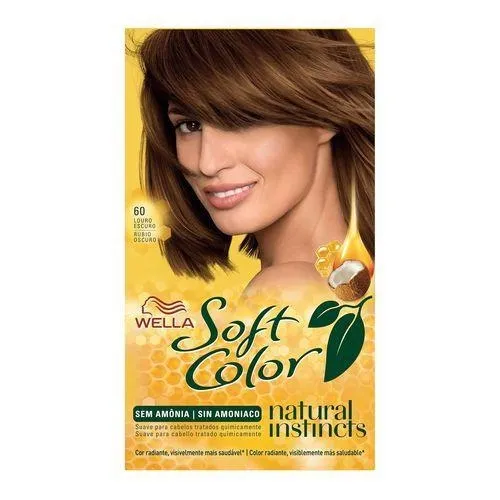 Tintura Soft Color 60 Louro Escuro Sem Amonia 1x1