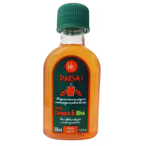 Oleo Cap Lola Pinga Cenoura E Oliva 50ml