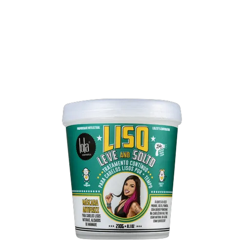 Masc Cap Lola Liso Leve Solto 230g