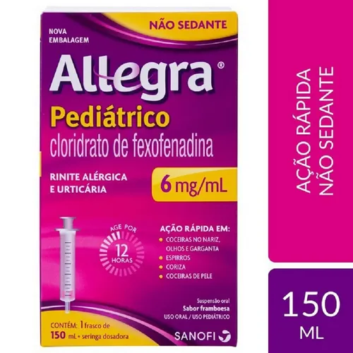 Allegra 6mg/Ml Ser Liq 150ml
