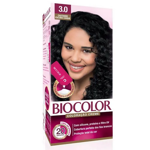 Tintura Biocolor Mini Kit 3.0 Castanho Escuro Chique 1x1