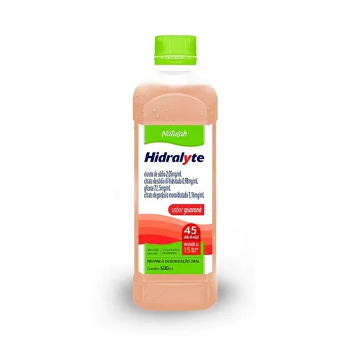 Hidralyte 45 Guarana Liq 500ml