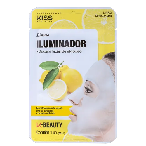 Kiss Rk Mascara Fac Iluminadora Kfms06sbr Limao - 13777