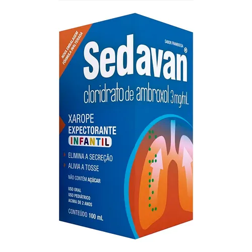 Sedavan 15mg/5ml Xpe Ped 100ml