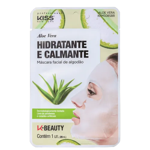 Kiss Rk Mascara Fac Hidrat/Calmante Kfms08sbr Aloe Vera - 13754