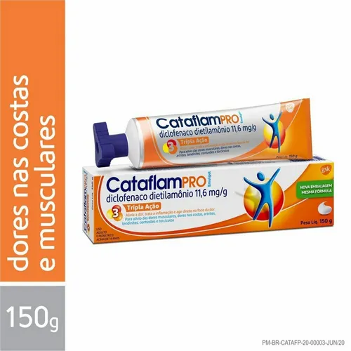 Cataflampro 11,6mg/G Emulg 150