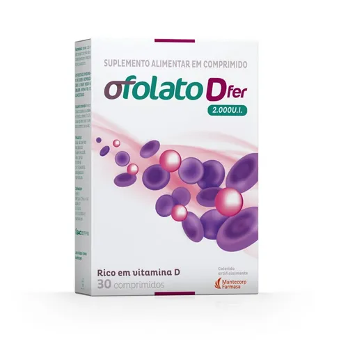 Ofolato D Fer 2.000ui 30cp
