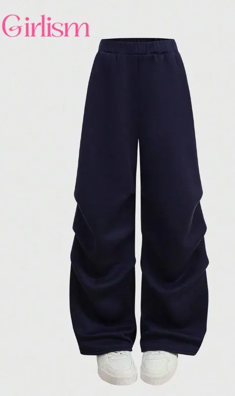 Calça Moletom Casual P/ Adolescentes