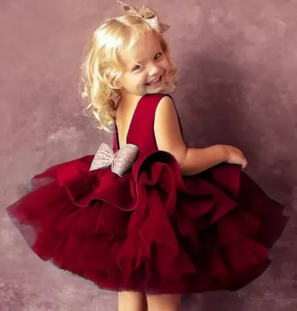 Vestido De Luxo Para Bebê – 9 Meses