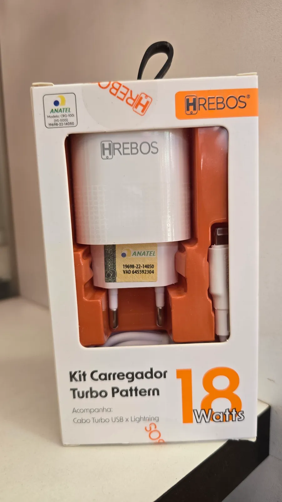 Carregador USB para lightning