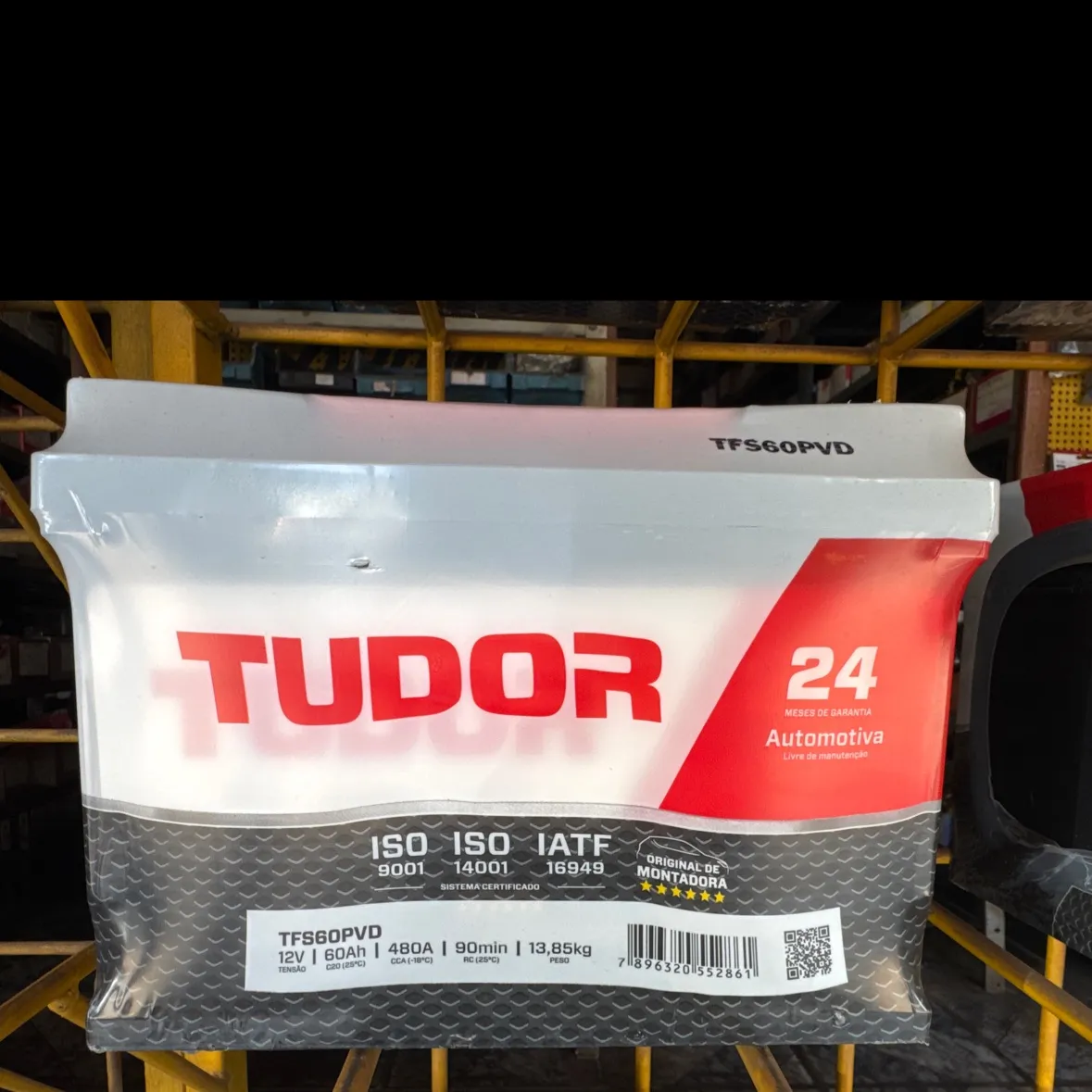 Bateria Automotiva Tudor 60Ah