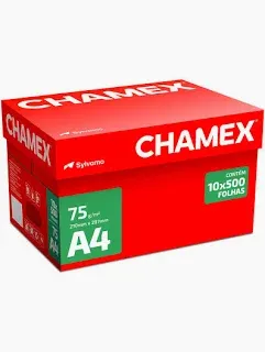 Papel Chamex A4 75g 500 Folhas