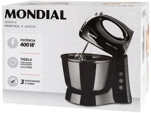Batedeira Mondial Prática 400 W