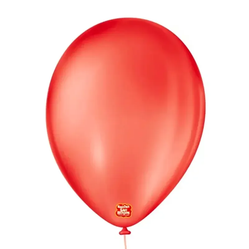 Balao 9 Liso Red C/50 Am Citri No