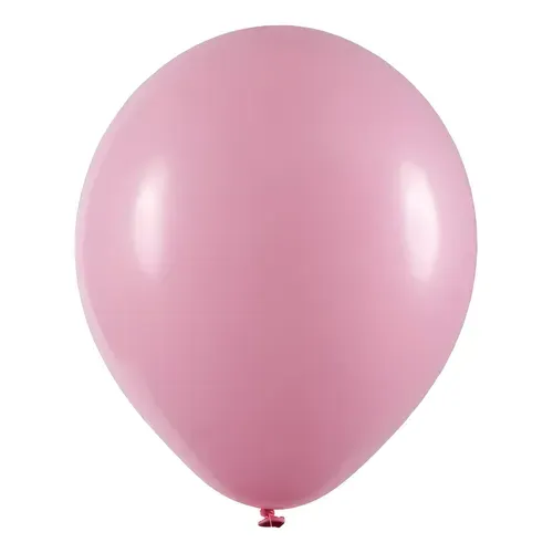 Balao Rose Liso Numero 16 Pct C/12 Un Art-Latex