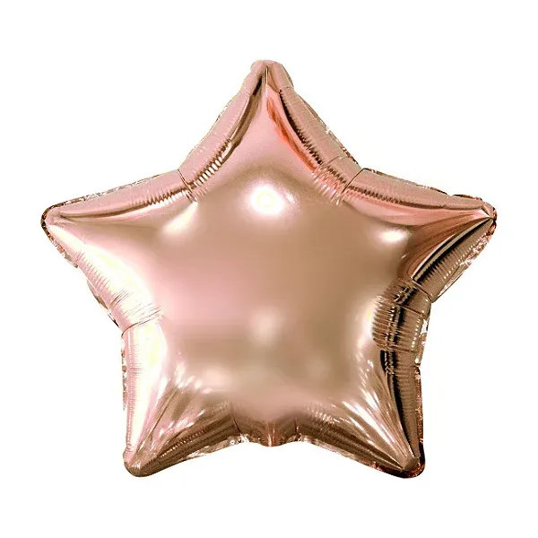 Balao Estrela 19 Ano Novo Rose Gold Mopr000328u