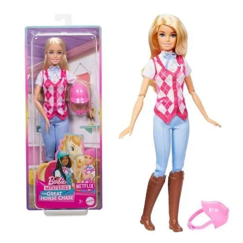 Barbie Entretenimento Malibu Equitacao Unidade Hxj38 -