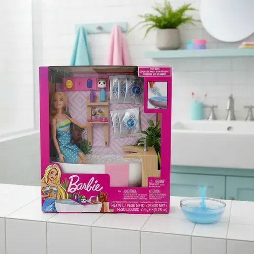 Barbie Fashion Cjto Banho De Espuma Relaxante Unidade