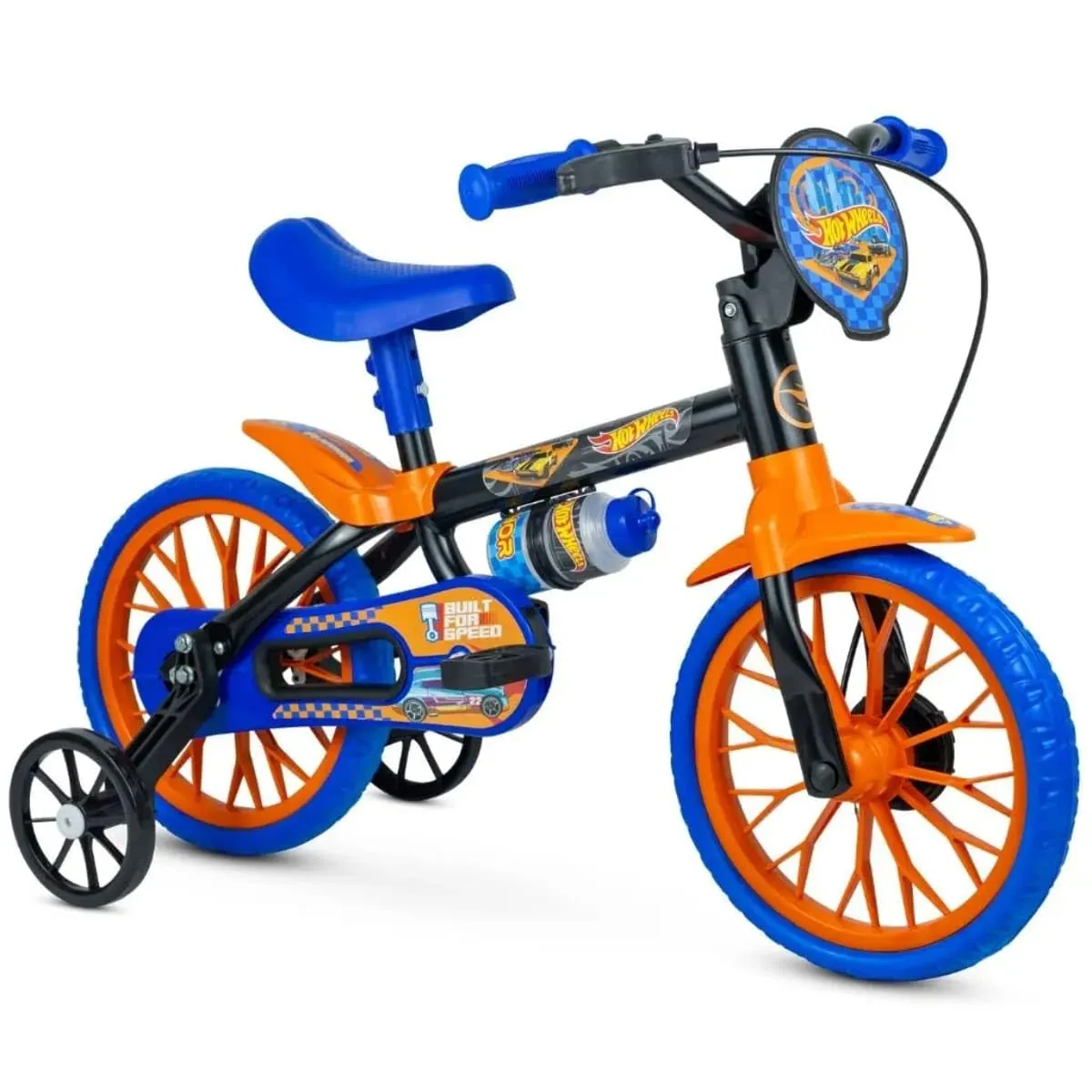 BICICLETA ARO 12 hot wheels