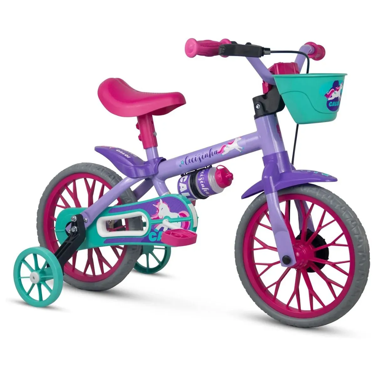 Bicicleta Aro 12 Unicornio Cezinha