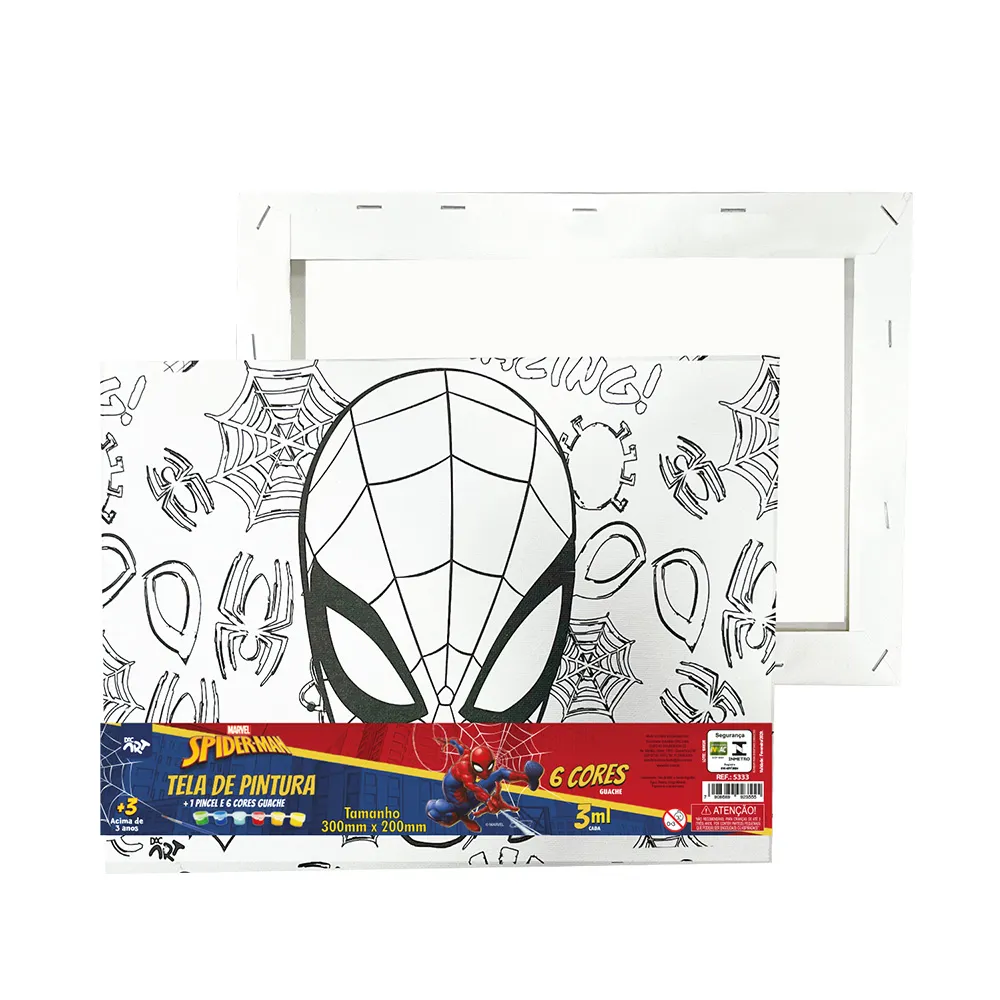 Tela Pintura Homem Aranha Dac 5333