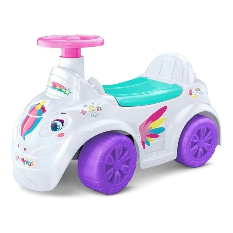 Roma - Toymotor Unicornio Carrinho De Empurrar Brinq.