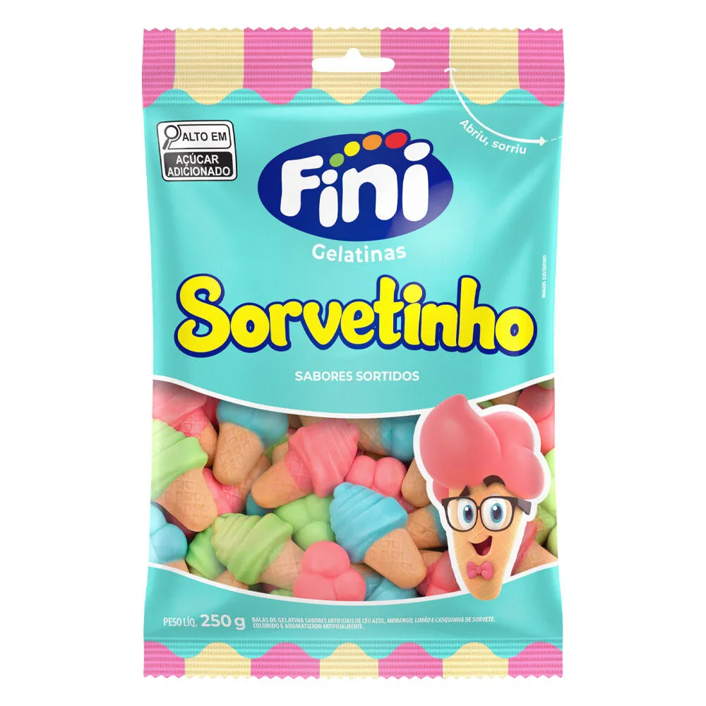 Gelatina Sorvetinho 250g Fini