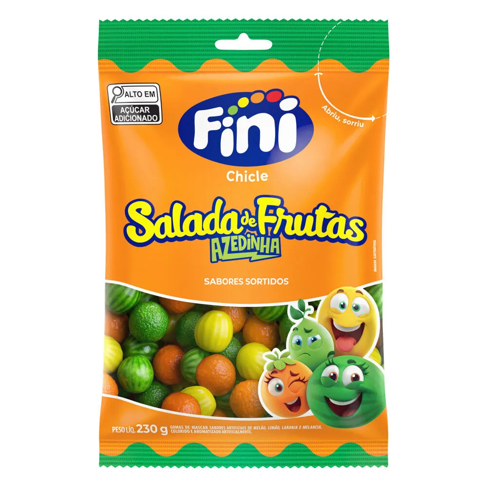Chicle Salada Frutas 230g Fini