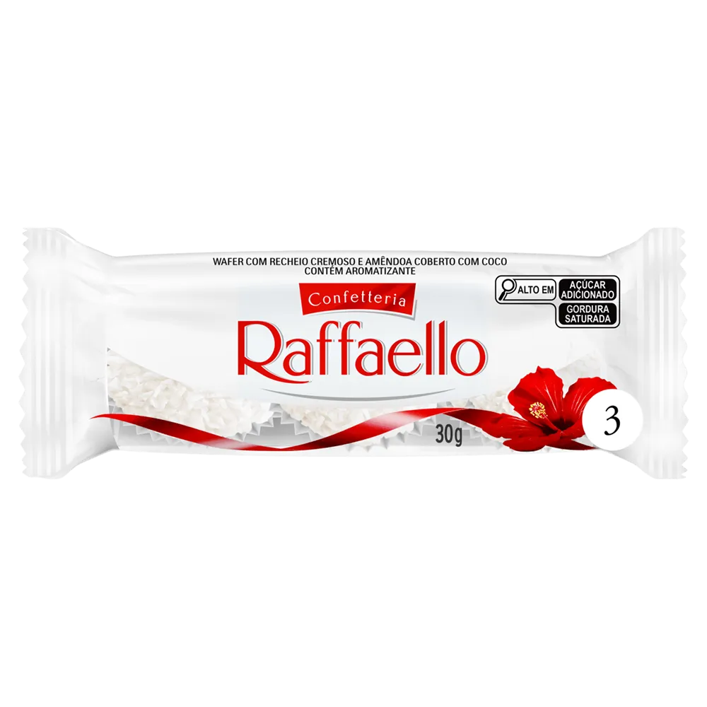 Bombom Ferrero Raffaello 30gr T3