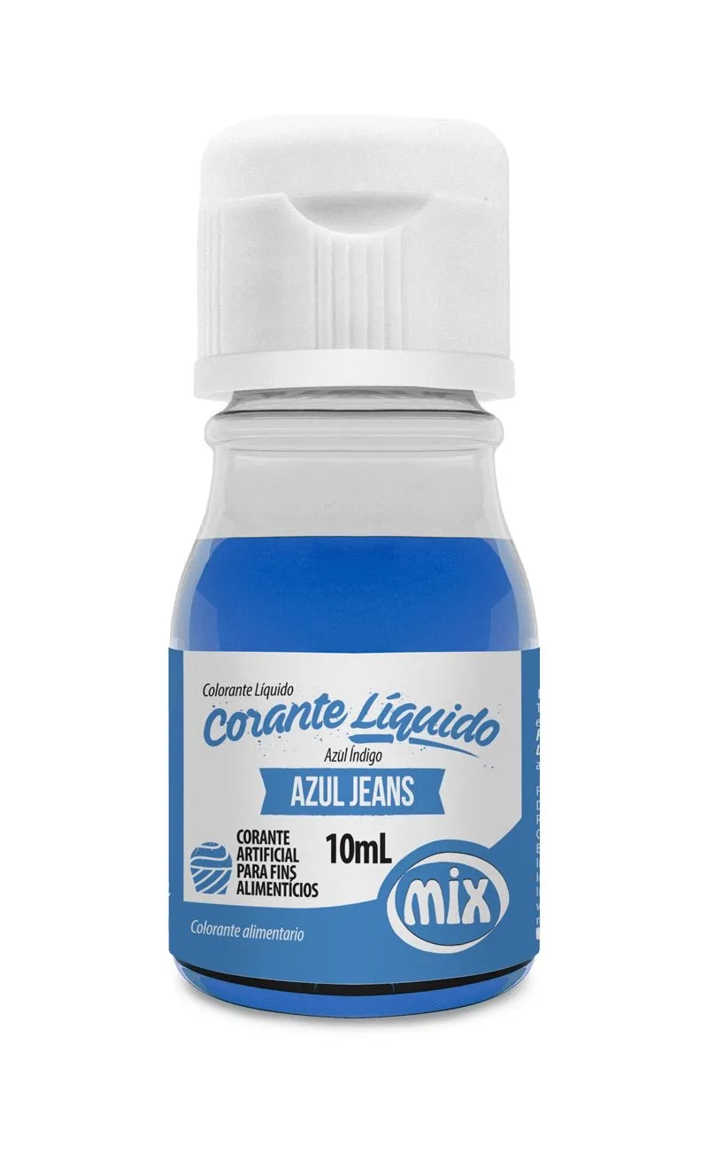 Corante Liquido Azul Jeans 10ml Junco