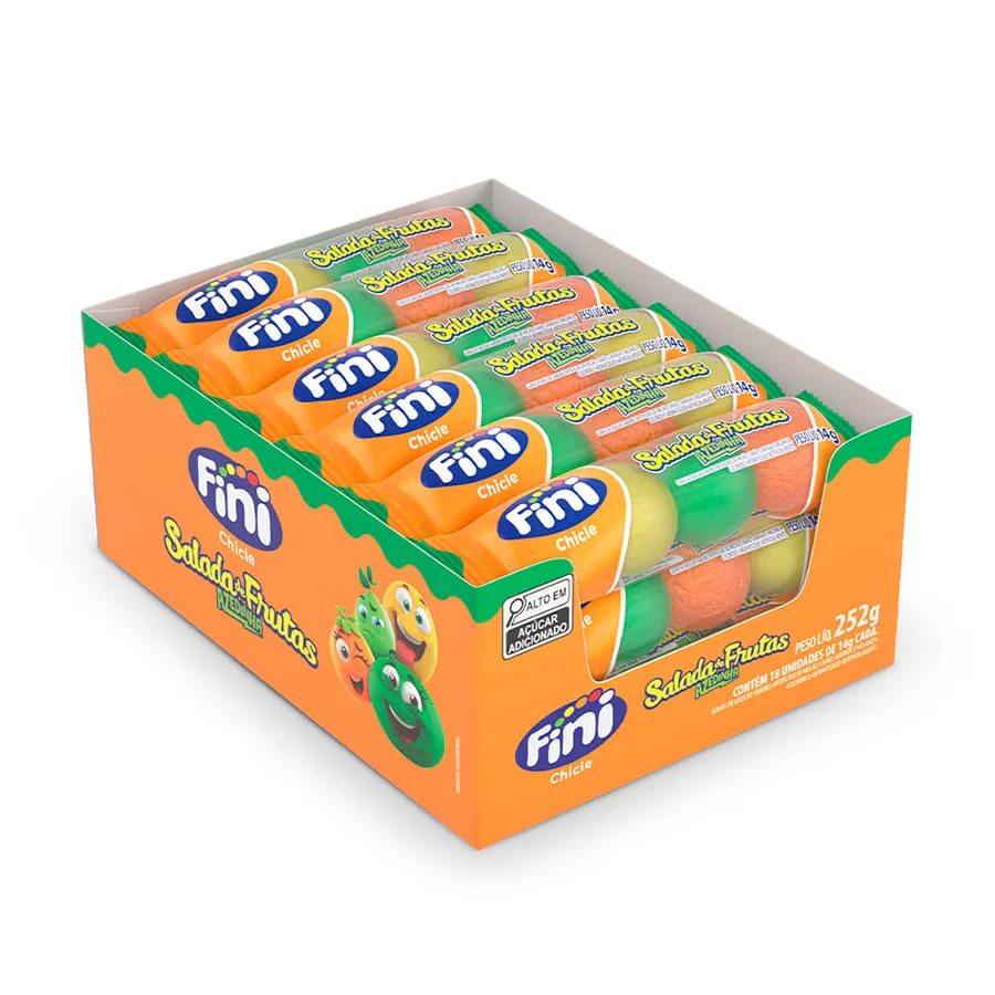 Chicle Fini Salada Frutas 14g Dp/0018
