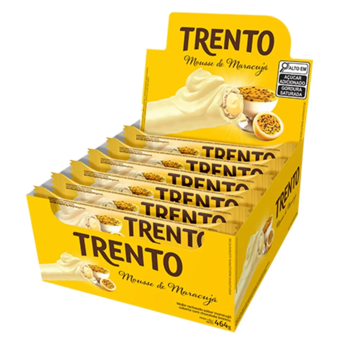 Wafer Trento Mousse De Maracuja 16x29g 464g
