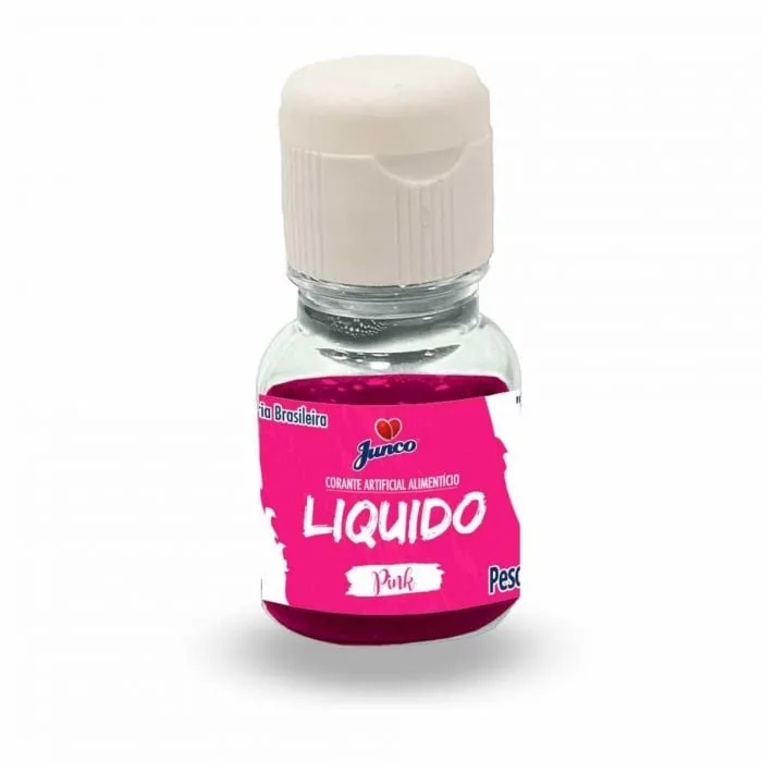 Corante Liquido Pink 10ml Junco