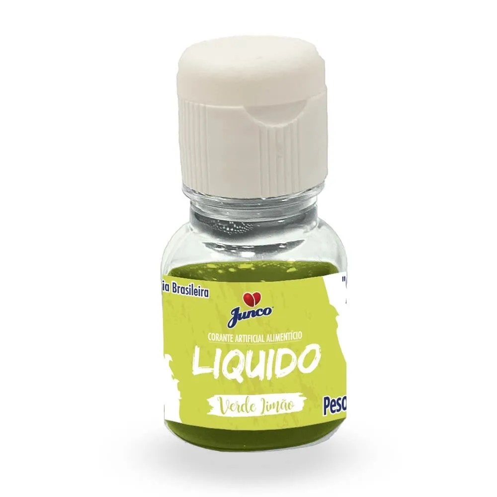 Corante Liquido Verde Limao 10ml Junco